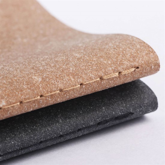 EcoScribe Recycled Leather Cover Pocket Notebook