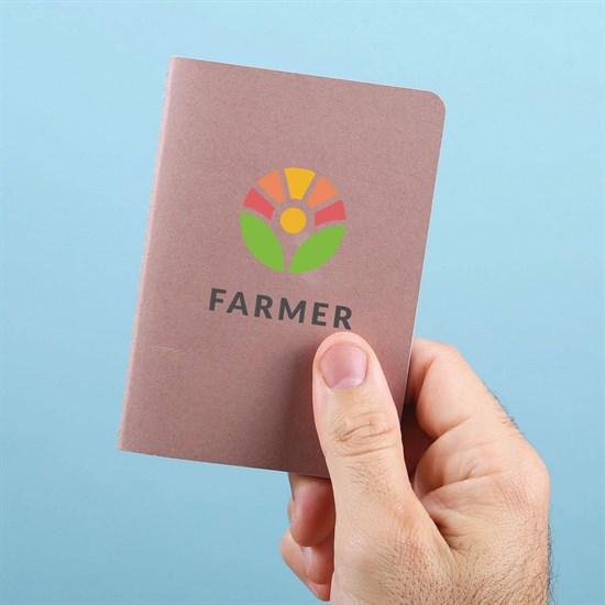 Harvest Fruit Fiber Pocket Notebook