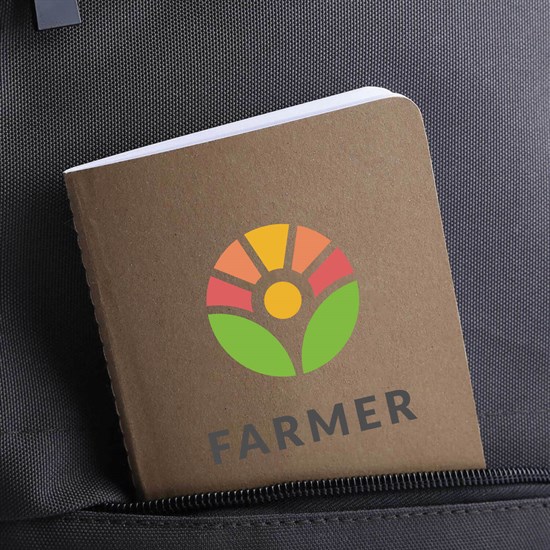 Harvest Fruit Fiber Pocket Notebook