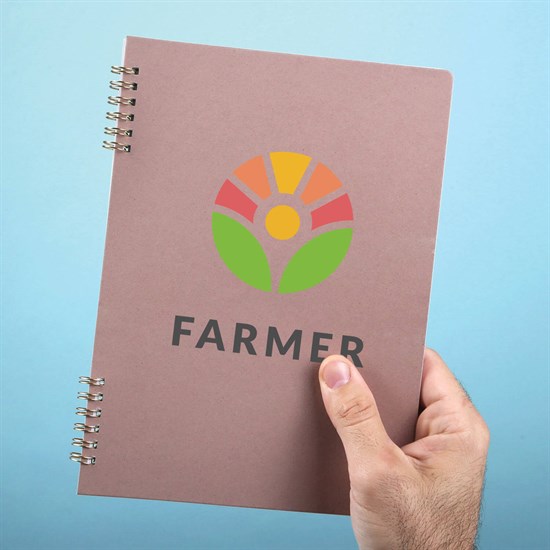Harvest Fruit Fiber Notebook