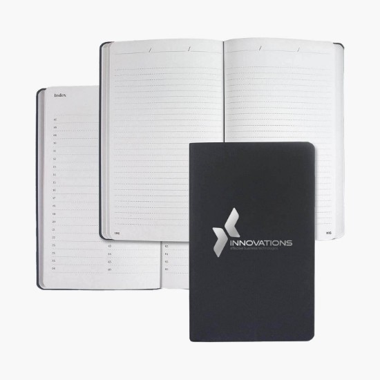 Castelli Samoa ECO Indexed Recycled Journal - Foil Stamped