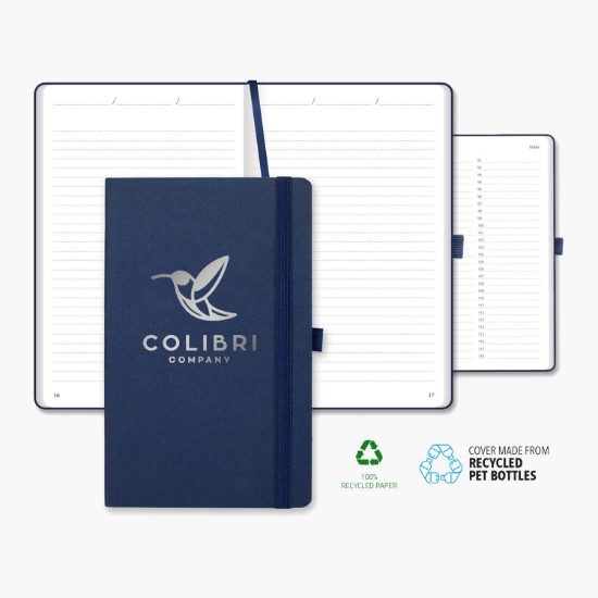 Castelli Oceano rPET Medium Recycled Journal - Foil Stamped