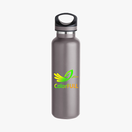 20 oz Basecamp® Tundra Bottle - Full Color - 24-Hour Production