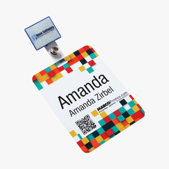 LogoClip Badge Clip - Printed