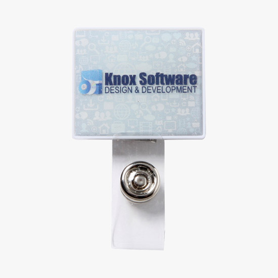 LogoClip Badge Clip - Printed