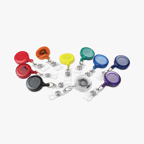 Tub-o-Reels Assorted Bulk Badge Reels - Blank - Tub of 100