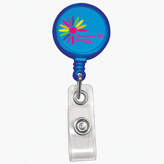 MaxLabel Badge Reel with Clip - Full Color