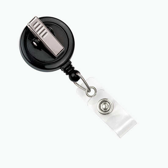 MaxLabel Badge Reel with Swivel Clip - Full Color