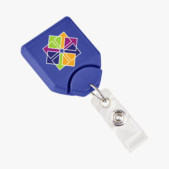 Twist-Free B-REEL Badge Reel with Swivel Clip - Full-Color