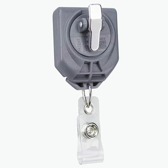 Twist-Free B-REEL Badge Reel with Swivel Alligator Clip - Full-Color