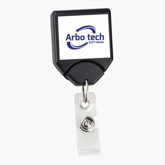 Twist-Free B-REEL Badge Reel with Swivel Alligator Clip