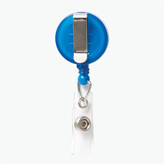 1-1/4 Economy Full Color Translucent Badge Reel