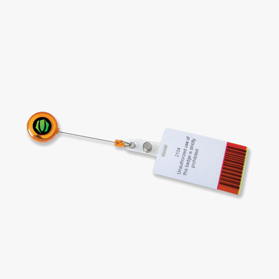 Full-Color Retractable Badge Holder
