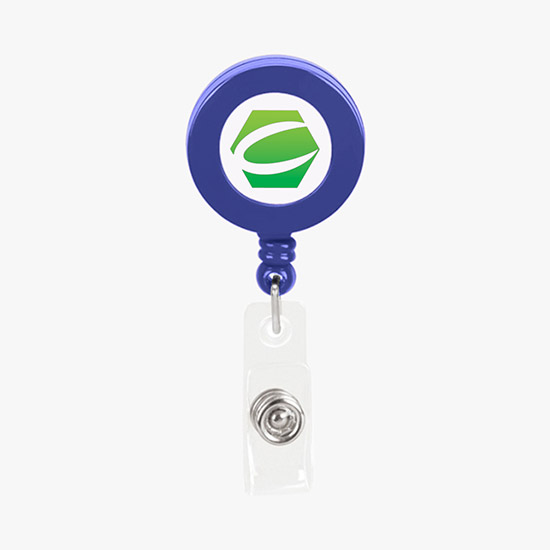 Full-Color Retractable Badge Holder