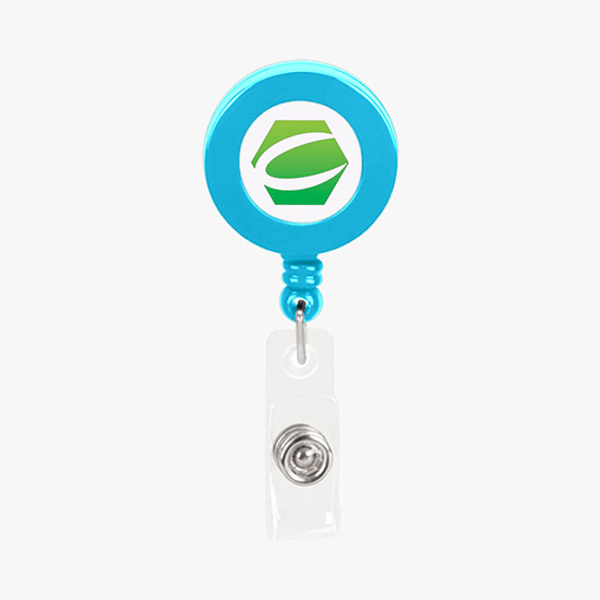 Full-Color Retractable Badge Holder