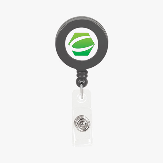 Full-Color Retractable Badge Holder