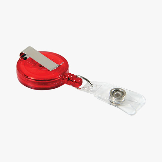 Retractable Badge Holder - Round