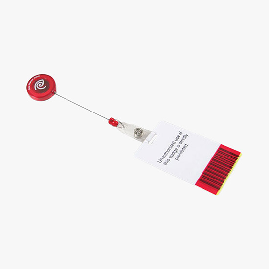 Retractable Badge Holder - Round