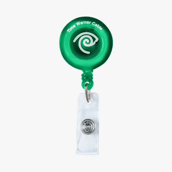 Retractable Badge Holder - Round