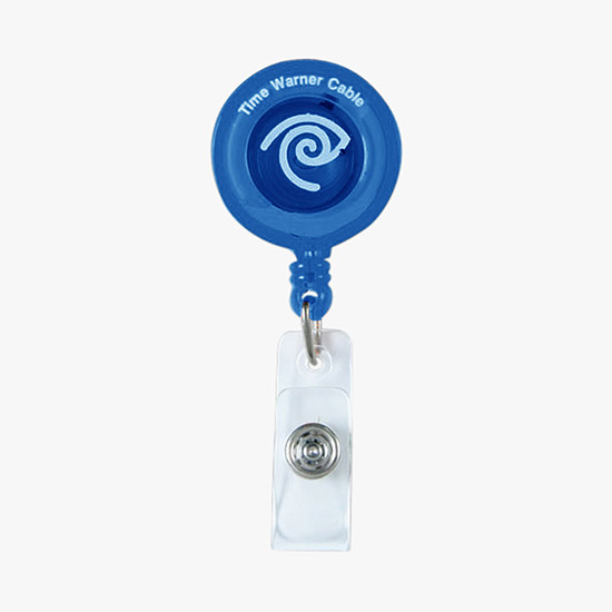 Retractable Badge Holder - Round