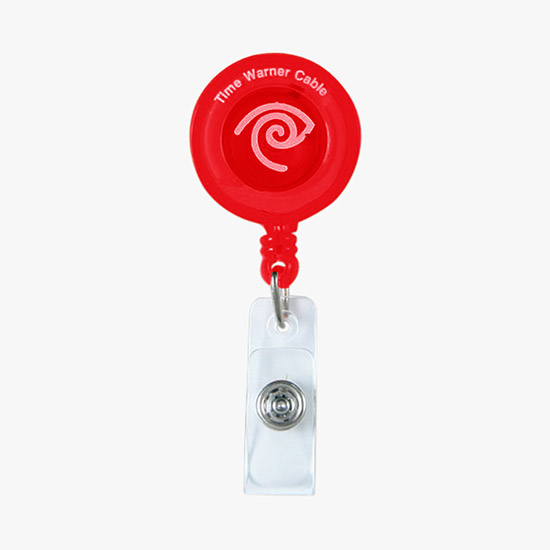Retractable Badge Holder - Round