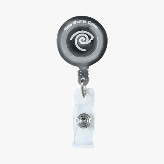 Retractable Badge Holder - Round