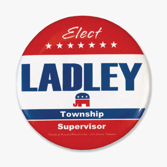 1 1/4 Full Color Round Button