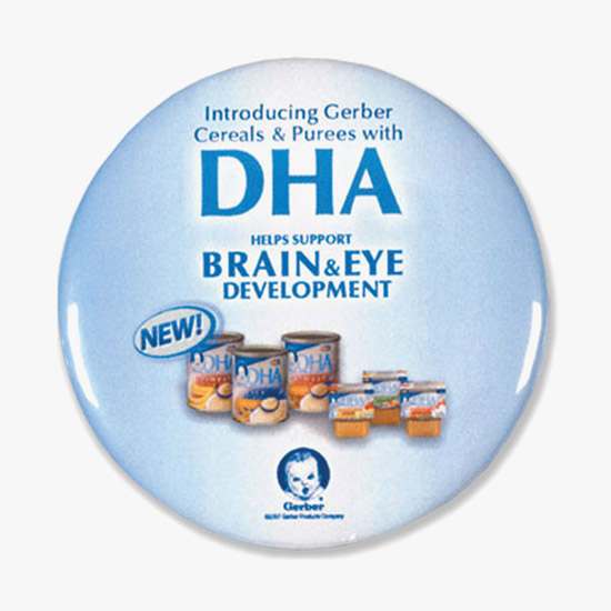 1 1/2 Full Color Round Button