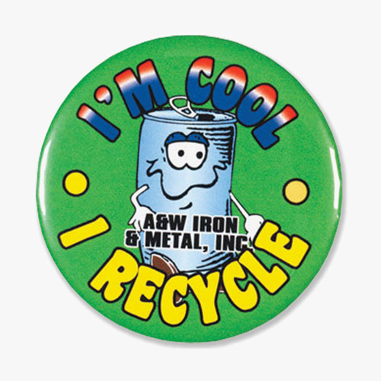 2 1/4 Full Color Round Button