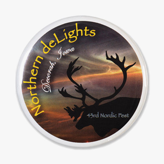 2 1/2 Full Color Round Button