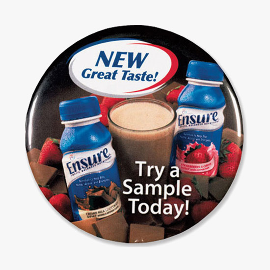 3 Full Color Round Button