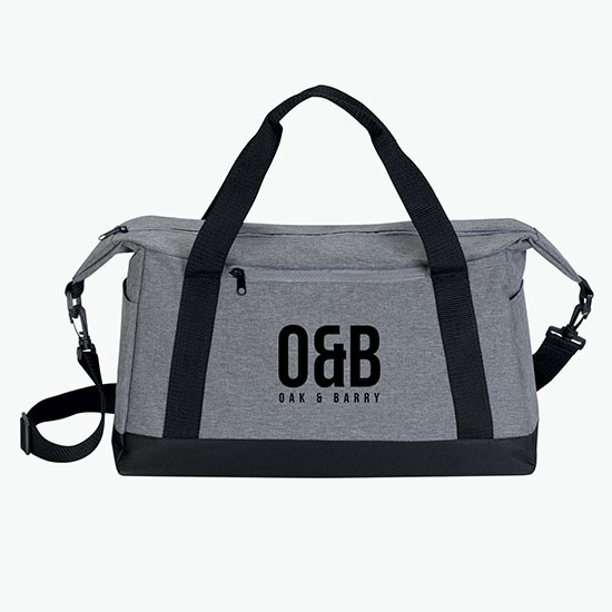 Heathered Two-Tone Sport Duffel - 24-Hour Production