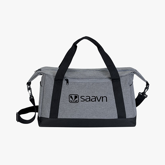 Heathered Two-Tone Sport Duffel