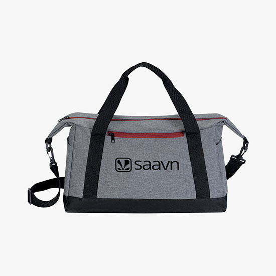 Heathered Two-Tone Sport Duffel