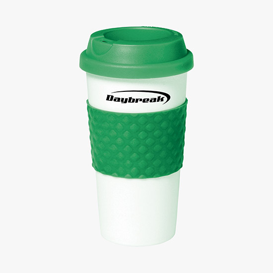 Color Banded Classic Coffee Tumbler - 16 oz.