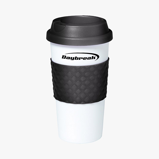 Color Banded Classic Coffee Tumbler - 16 oz.