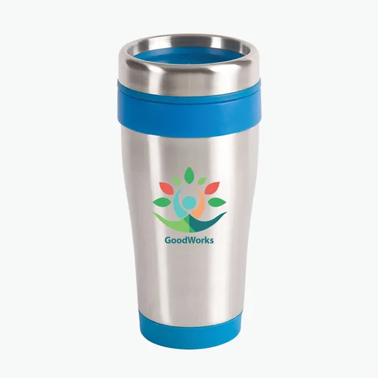 Double Wall Stainless Steel Tumbler 16 oz. - Full Color