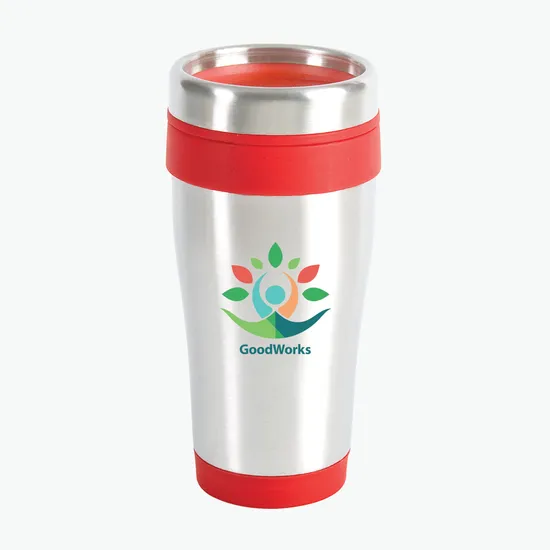 Double Wall Stainless Steel Tumbler 16 oz. - Full Color