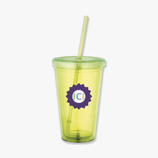 Acrylic Double Wall Tumbler 16 oz. - 24-Hour Production