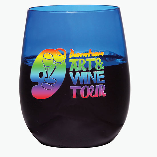 Vinello Wine Glass 12 oz. - Full Color