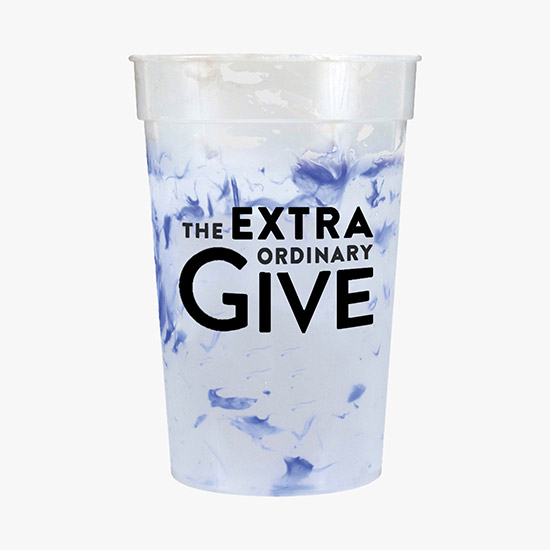 Color Changing Confetti Stadium Cup 17 oz.