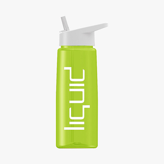 26 oz. Tritan Flair Bottle w/Flip Straw Lid