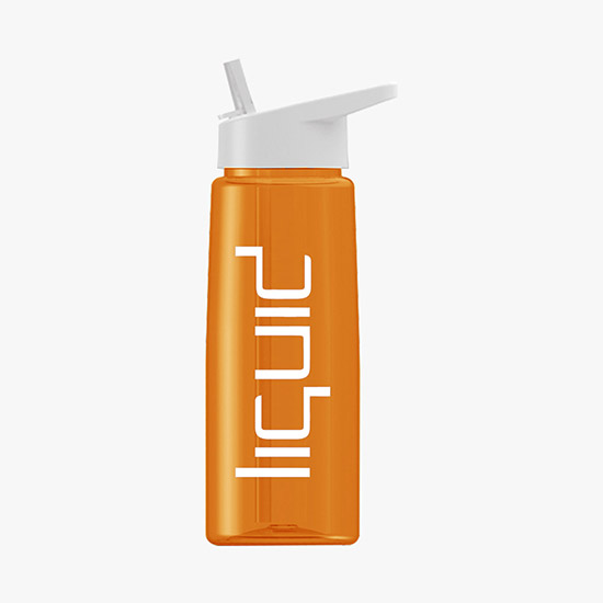 26 oz. Tritan Flair Bottle w/Flip Straw Lid