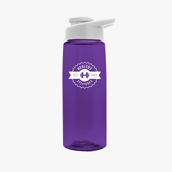 26 oz. Tritan Flair Bottle with Drink-Thru Lid