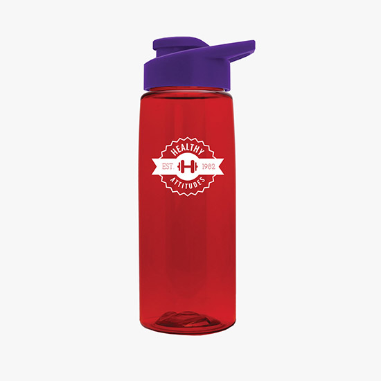 26 oz. Tritan Flair Bottle with Drink-Thru Lid