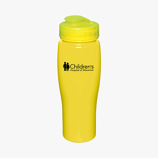 24 oz Contour Bottle with Flip Top Lid