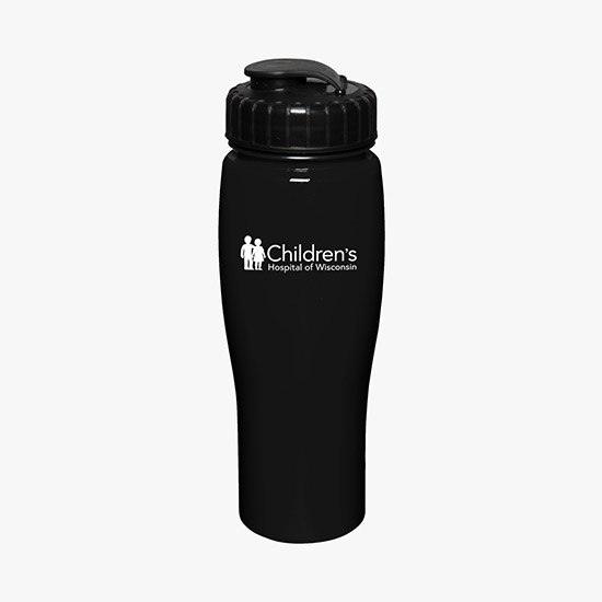 24 oz Contour Bottle with Flip Top Lid
