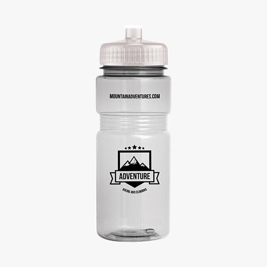 20 oz Rec Bottle with Push-Pull Lid