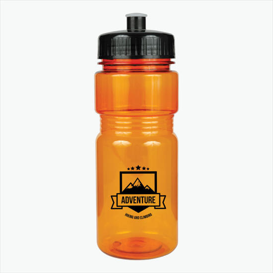 20 oz Rec Bottle with Push-Pull Lid