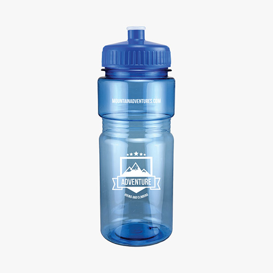 20 oz Rec Bottle with Push-Pull Lid